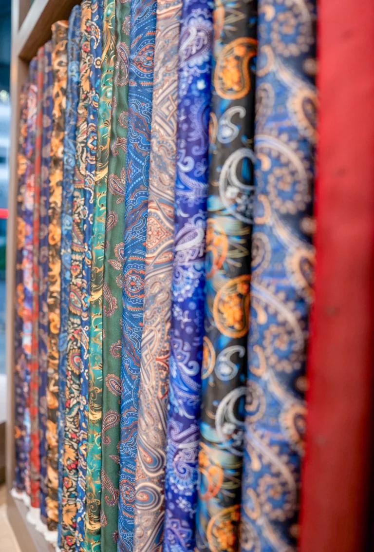Fabric library at Bespoke Suits Bangkok on Sukhumvit 28