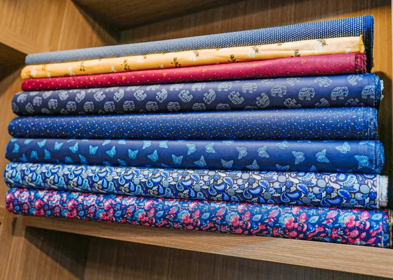 Premium suit fabric selection at Bespoke Suits Bangkok