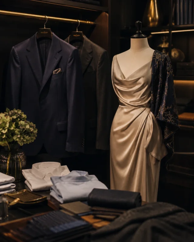 Range of tailored garments at Bespoke Suits Bangkok