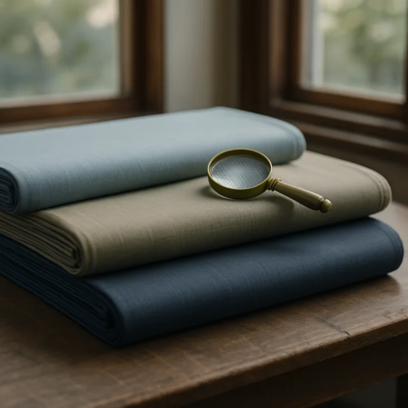 Tropical wool suit bangkok fabric selection at Bespoke Suits Bangkok on Sukhumvit 28